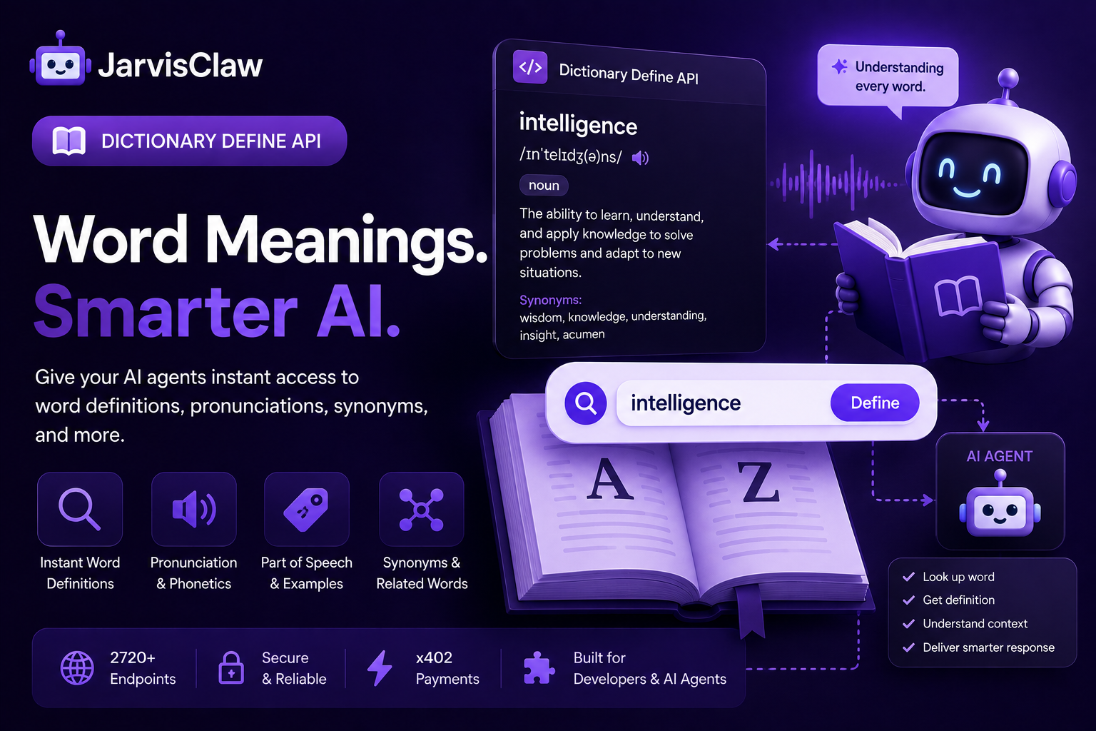 Dictionary Define API: How AI Agents Can Access Word Definitions Instantly